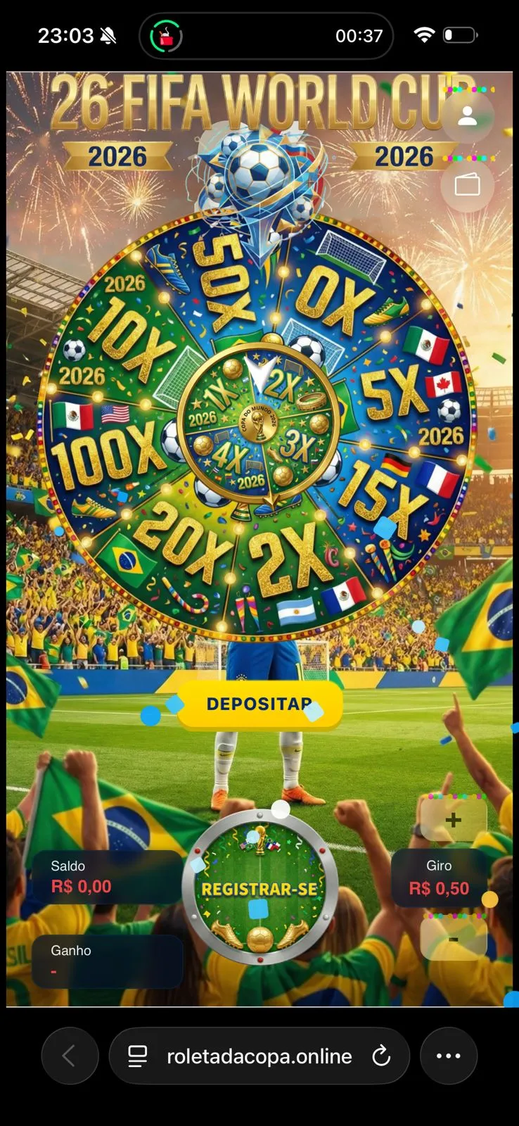 Roleta da Copa